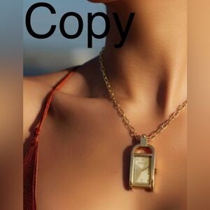 Invicta Mini Angel Gold-tone Watch Necklace, very recently preloved❤️ long chain